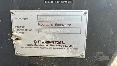 Used 2006 HITACHI ZX350 LC-3 Crawler Excavators North Carolina US | National Equipment Dealers #1422215