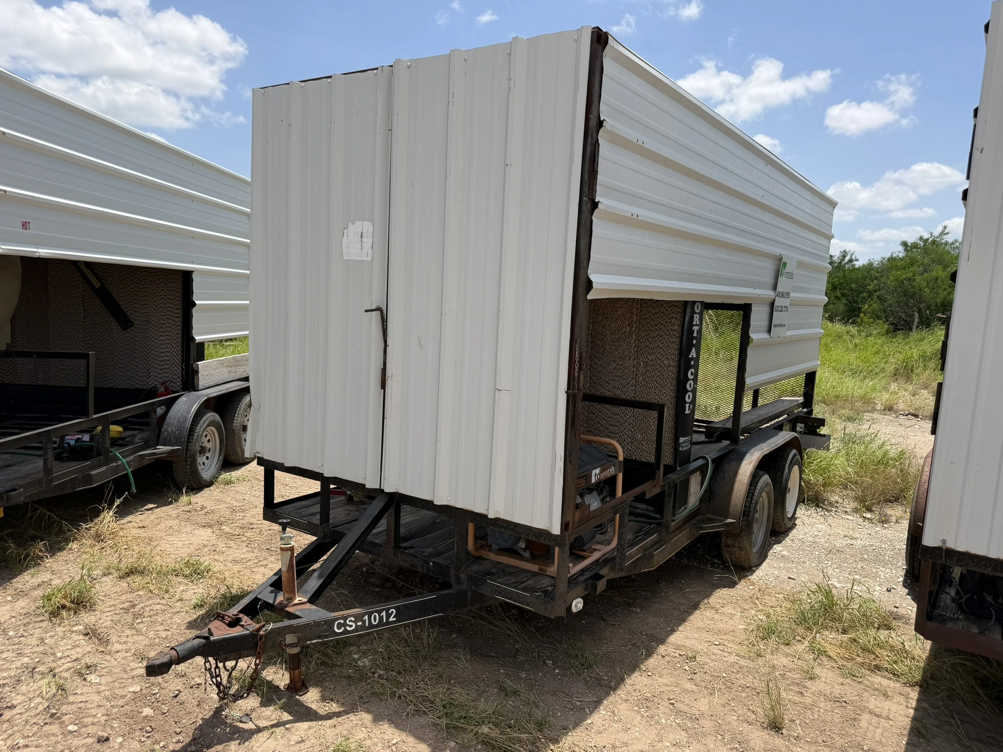 Used 2012 ASSEMBLED COOLING STATION TRAILER Liquid Supply Trailers Texas US | Miedema Asset Management Group #1312383
