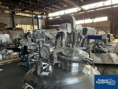 Used DCI 100 Liter DCI Reciver Tank, S/S, 15# Stainless Steel Tanks Ohio US | Federal Equipment Company #126680