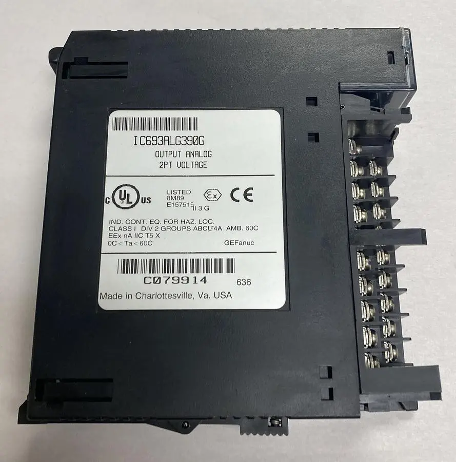 Used GE FANUC IC693ALG390G Misc Electrical & Power Parts Ohio US | Surplus Asset Holdings #1239162