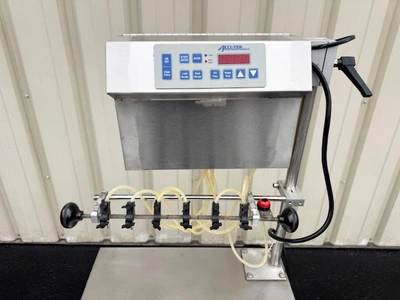 Accutek 6-Head Mini Pinch Semi-Auto Bottle Filler