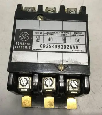 Used GENERAL ELECTRIC / GE CR253DB302AAA PLC Contactors Michigan US | Ideal Machinery #1308787