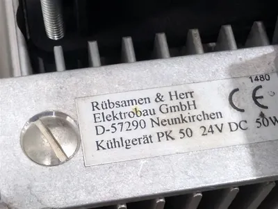 Rübsamen & Herr PK 50 Filter Fan Assembly 24VDC 50W Used