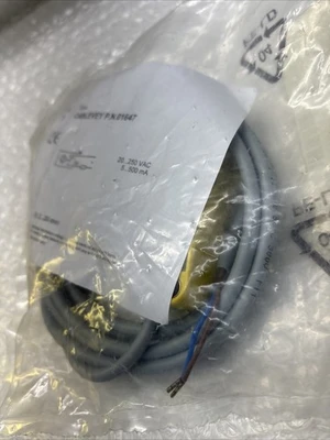 ** NEW IN FACTORY BAG Cable Cordset TRANSDUCER ELECTROM;M30 9501210# PL BRASS#