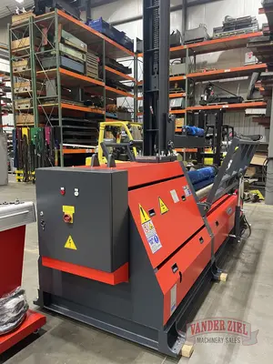 Akyapak 6' x 1/4" Plate Bending Roll, Model AHS 20/06 Top & Side Support - NEW