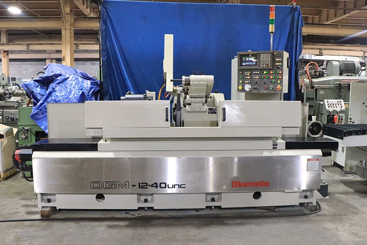 Used 1995 Okamoto OGM 1240UNC, 1995, FANUC 18-OC CNC, I.D. ATTCH., Universal Cylindrical Grinders New Jersey US | Machinery Values #1334040