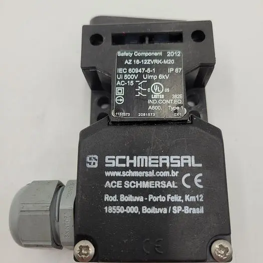 Used SCHMERSAL SCHMERSAL AZ16-12ZVRK-M20 INTERLOCK SWITCHES Switch Parts | ND Industrial Surplus #1221594