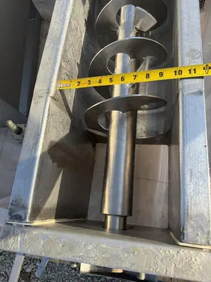 SCREW AND PADDLE CONTINOUS MIXER