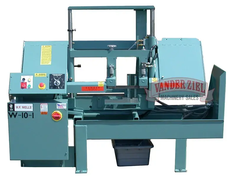 W.F. Wells 10" x 17" Semi-Automatic Horizontal Saw, Modoel W-10-1 - NEW