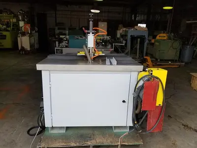 USED BRANDT OPTIMAT F-13 TOP AND BOTTOM TRIMMER