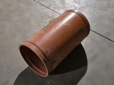 8"x8"x2" Grooved Reducing Tee