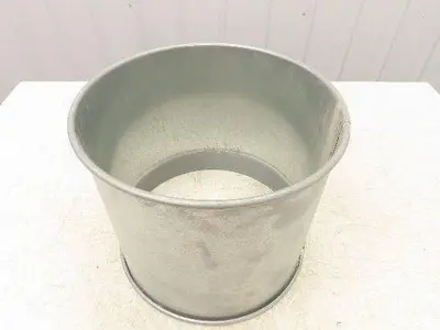 12"x 10"L Galvanized Clamp Together Duct Pipe Dust Collector Ducting