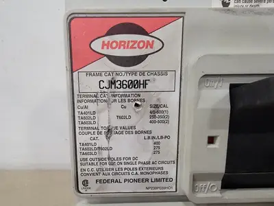 USED FEDERAL PIONEER CJM3600HF