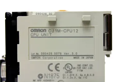 USED OMRON CJ1M-CPU12