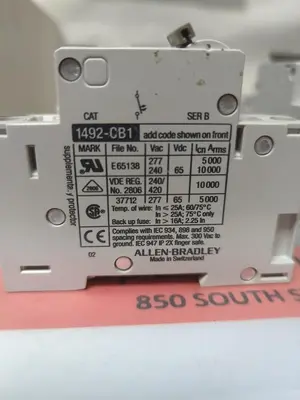 Used ALLEN-BRADLEY 1492-CB1 Circuit Breakers | Surplus Asset Holdings #1189019