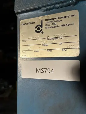 Used DONALDSON MC-2000 Dust Collectors Ohio US | Surplus Asset Holdings #1276207