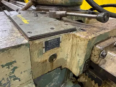 12.5" HOLLOW SPINDLE WARNER & SWASEY MODEL 4A (M-3580) SQUARE HEAD & 12' EXTENDED BED TURRET LATHE: YOBRO #24423