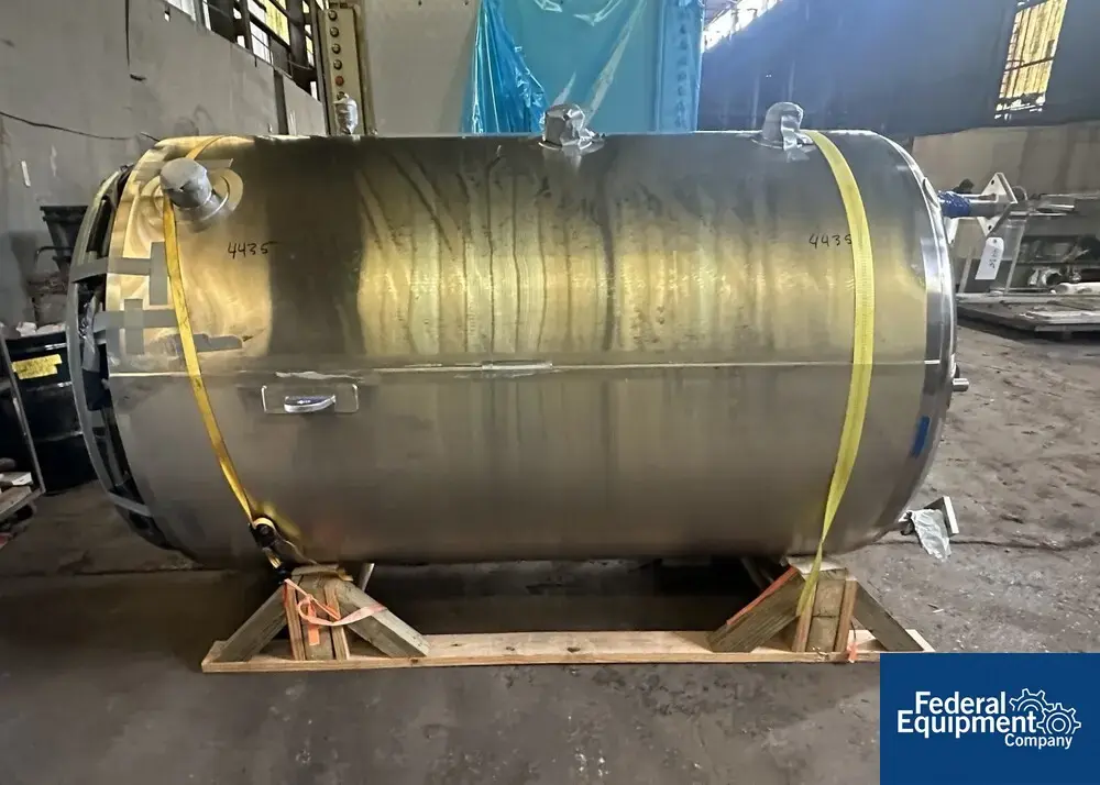 USED De Dietrich 3,000 Liter DeDietrich Glass Lined Reactor, 34/90#