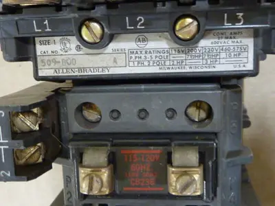 USED ALLEN BRADLEY 509-BOD SER A W35