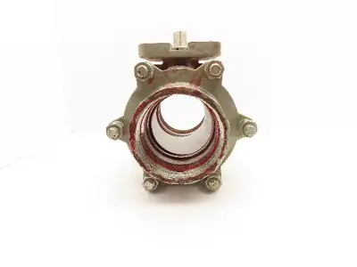Sharpe CF8M Stainless Ball Valve 4" NPT Threaded Full Port 600psi Series 13