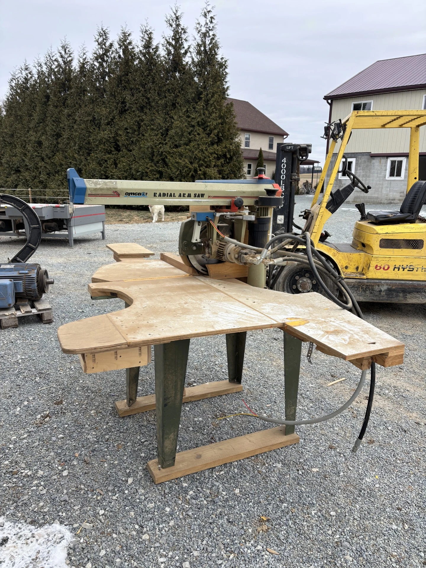 RN-600 | OMGA | Radial Arm Saw