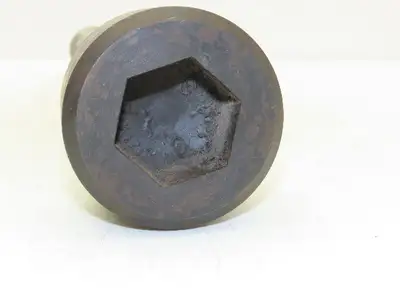 Cap Screw Bolt 2" x 18"L  12 Thread Black Oxide Allen Socket