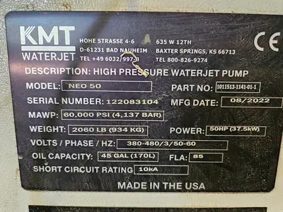 Used 2017 MULTICAM 3-204-W Waterjet Cutters British Columbia CA | Lenmark #1424596