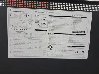 NEW LIFESAFETY POWER FPO75-D8PE4M