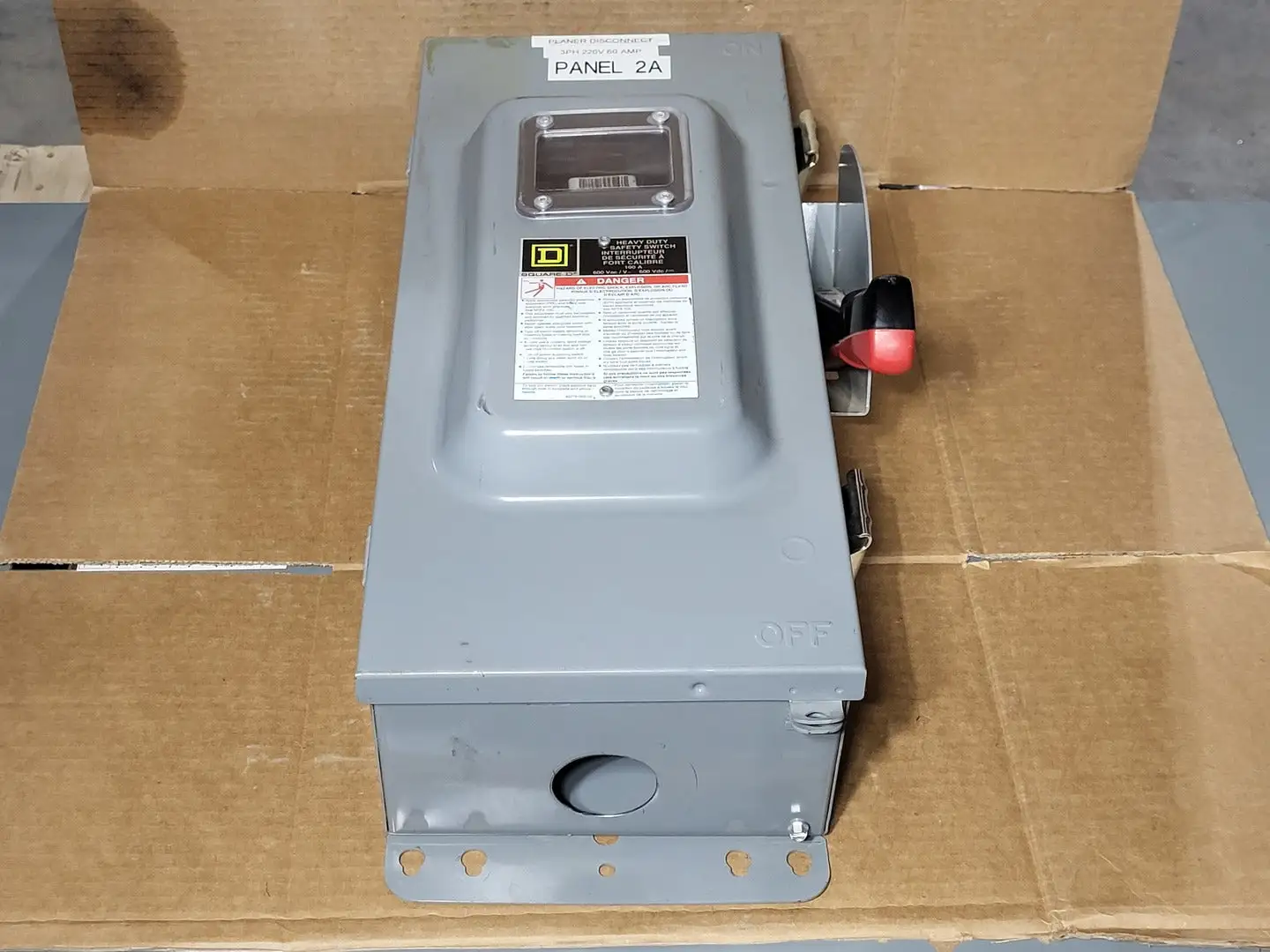 USED SQUARE D H363AWKVW