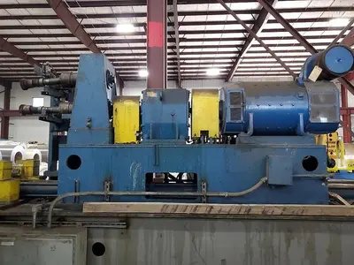 72" x .187" x 50,000 Lbs. Paxson Slitting Line (Used)