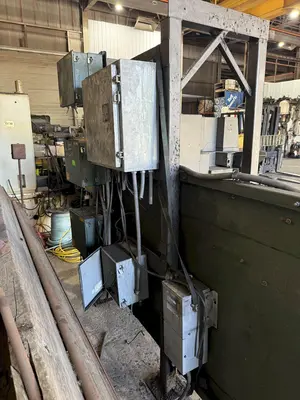 CONTROLLED AUTOMATION ELECTRICAL CONTROL PANEL, FROM MODEL #BFC-530 BEAM PUNCH LINE: STOCK #24124
