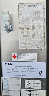 Used EATON VENT20-FS Starters Saskatchewan CA | Certified Sales and Rentals #1637043
