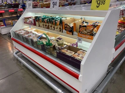 130-0029 Hussmann C2X 8’ Multi Deck Remote Refrigerated Cooler Merchandiser