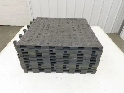 Wearwell H-9389 ErgoDeck Mat - 18 x 18", Solid Tile 7/8" Thick  Lot of 10pcs