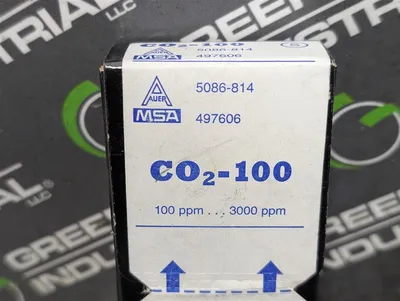 Auer / MSA 497606 100-3000 PPM CO₂-100 Glass Detector Tube Set New NIB