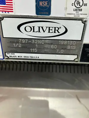 Oliver 797-32NC Bread Slicer 1/2" w/ Pro Guard Fully Refurbished Tested & Working!