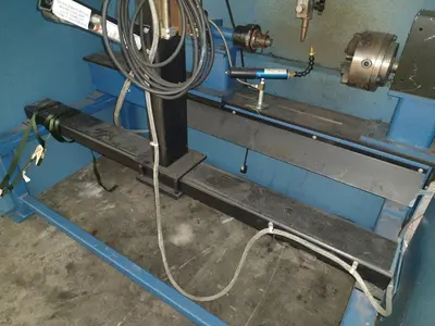 12" ITW WELDING AUTOMATION LATHE, WITH MILLER WELD CONTROLLER & MILLER XMT 304 SERIES ARC WELDER: YOBRO #24402