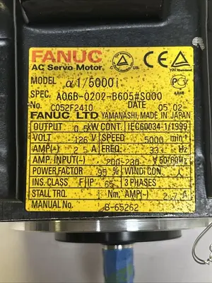 USED FANUC A06B-0202-B605#S000
