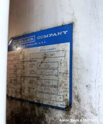 Used MUELLER CORP _UNKNOWN_ Stainless Steel Tanks Illinois US | Aaron Equipment #908698