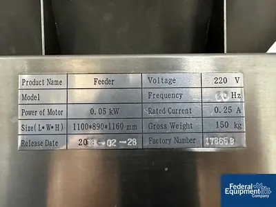 USED Technopack Stand-Up Pouch Packing Line System