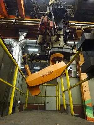 USED CLOOS ROMAT 310 WELDING UNIT FOR BIG PIECES