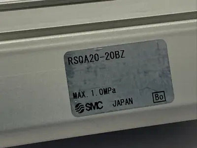 RSQA20-20BZ | SMC  Pneumatic Stopper Cylinder 20mm Bore 20mm Stoke - Used