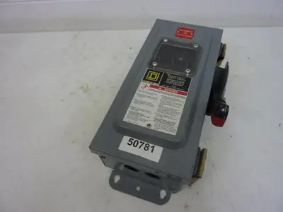 USED SQUARE D CHU361AWK