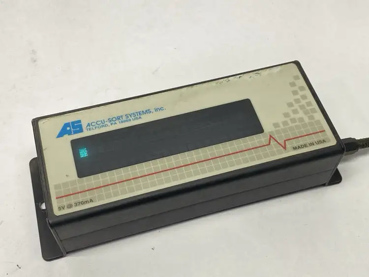 Used ACCU-SORT SYSTEMS CHARACTER REMOTE EXTERNAL DISPLAY UNIT Misc Industrial Equipment | Maverick Industrial Sales #1105710