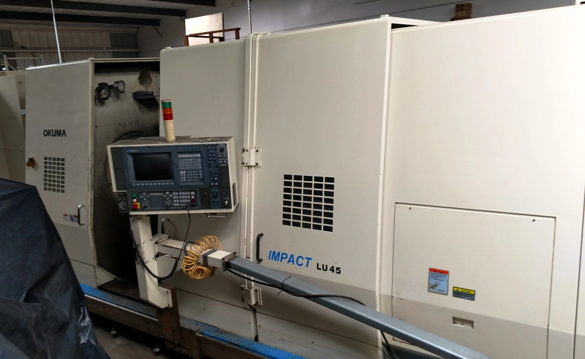OKUMA LU45-N CNC LATHE