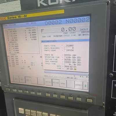 Used 2003 KURAKI KBM-13E.A CNC TABLE TYPE HORIZONTAL BORING MILL Horizontal Table Type Boring Mills Wisconsin US | Legacy CNC Machinery, LLC #1493961