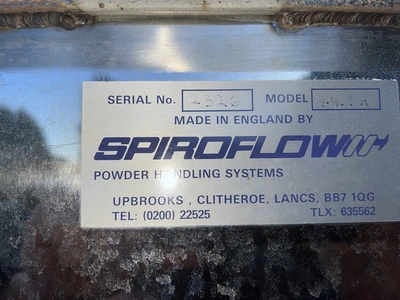 1000L S/S Spiroflow Powder Hopper