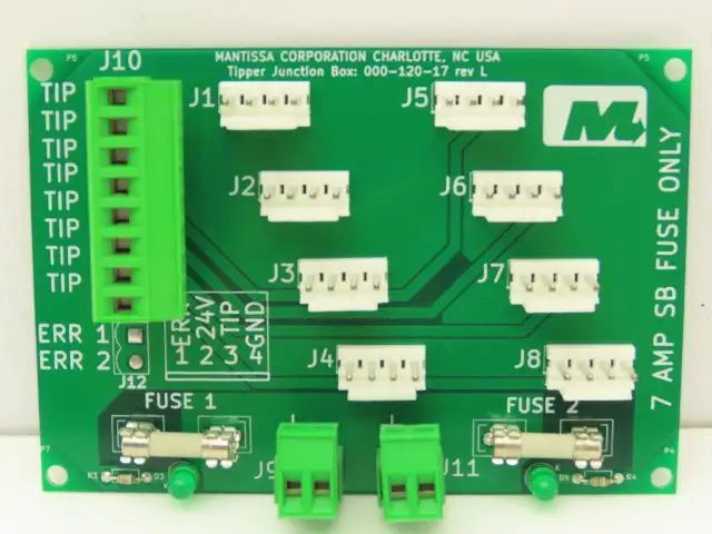Mantissa Conveyor 000-120-17 Control Board - Package Sorter Tipper