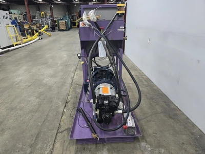 10 Cu. Yd (270 Cu.Ft) Skid Mounted Con-Tech Rotary Blender, 50 HP