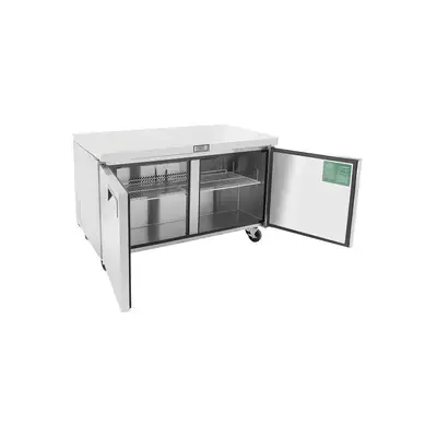 New | in-Stock Atosa New Atosa MGF8407GR 60'' (2) Door Undercounter Freezer Undercounter Freezers Illinois US | Falcon Restaurant Supply #1375447